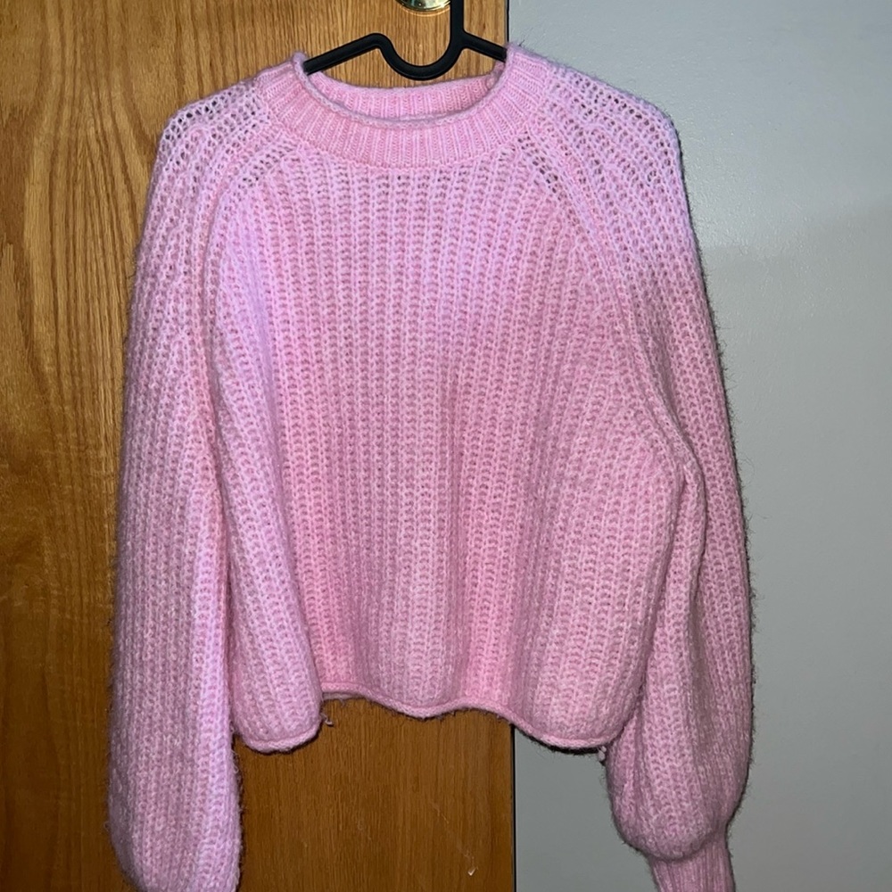 Zara Pink Knit Sweater